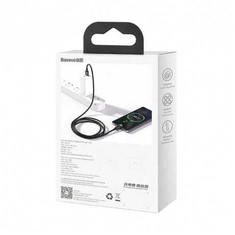 Кабель Baseus Superior 2m Black (CATYS-A01) - фото 4