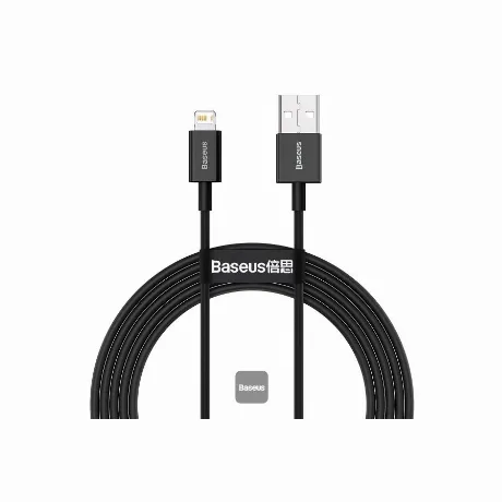 Кабель Baseus USB To iP 2m Black (CALYS-C01)