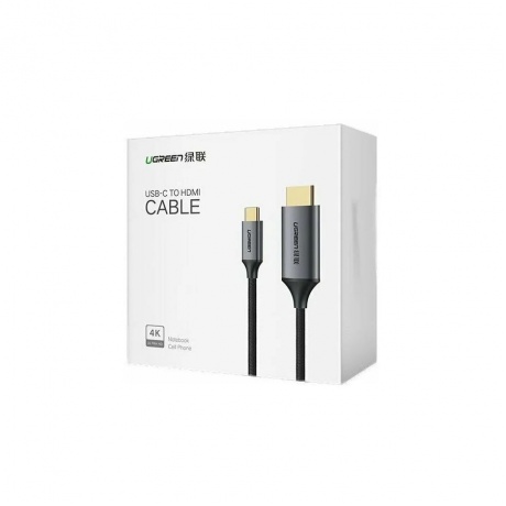 Кабель UGREEN MM142-50570 Gray Black (50570) - фото 4