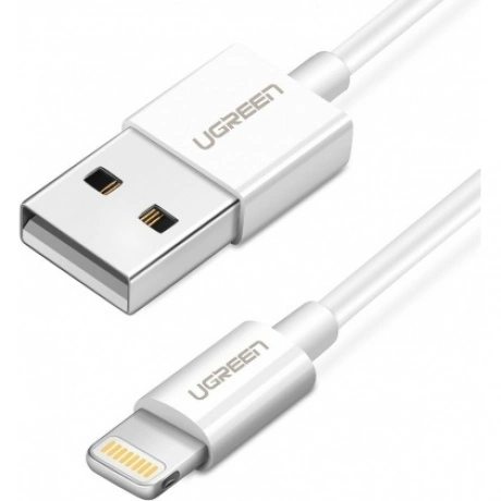 Кабель UGREEN US155 (20728) USB-A Male to Lightning Male Cable б...