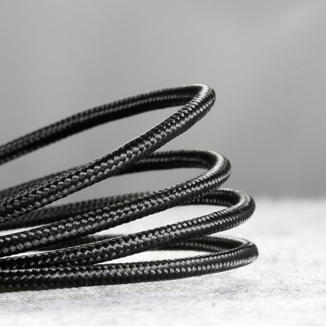 Кабель Baseus Cafule 1m Gray/Black (CAMKLF-BG1) - фото 5