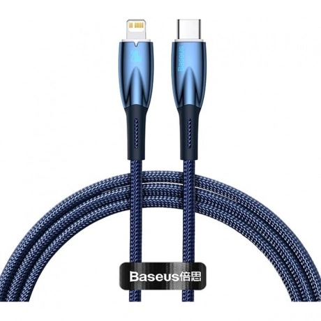 Кабель Baseus Glimmer 1m Blue (CADH000003)