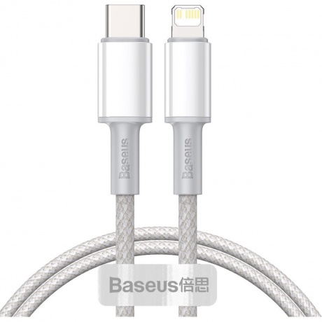 Кабель Baseus CoolPlay 1m White (CAKW000002) - фото 1
