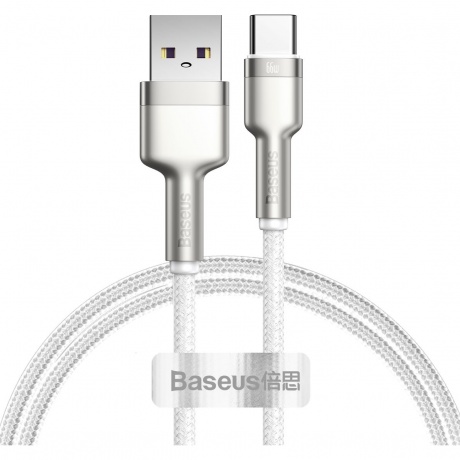 Кабель Baseus Cafule 1m White (CAKF000102) - фото 1