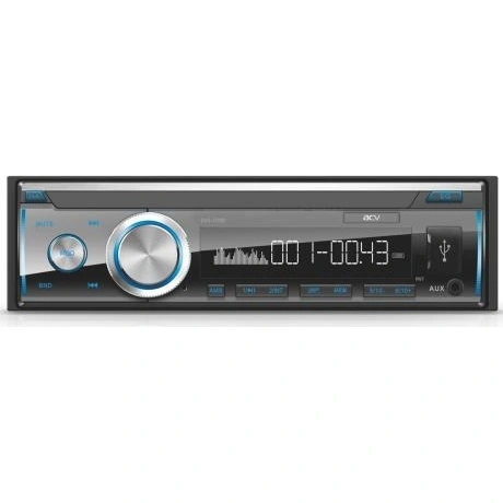 Автомагнитола ACV AVS-1719B (1din/голубая/USB/SD/FM/4*45)