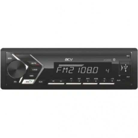 Автомагнитола ACV AVS-814BW 1din/белая/Bluetooth/USB/AUX/SD/FM/4...
