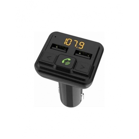 FM-трансмиттер Ritmix FMT-A880 черный MicroSD BT USB - фото 1