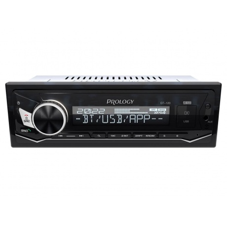 Автомагнитола Prology GT-120 1DIN 4x55Вт v4.2 (PRGT120) - фото 4
