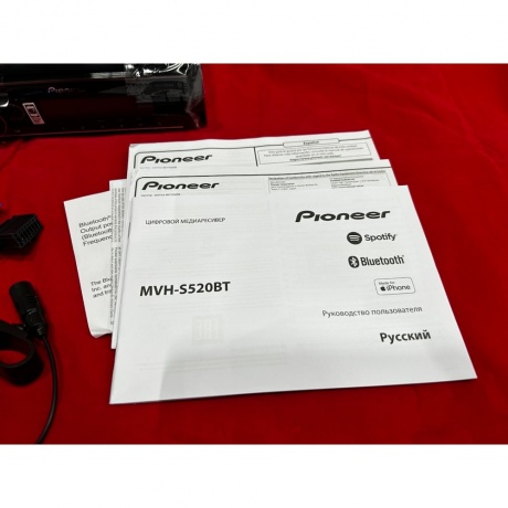 Автомагнитола Pioneer MVH-S520BT хорошее состояние - фото 4