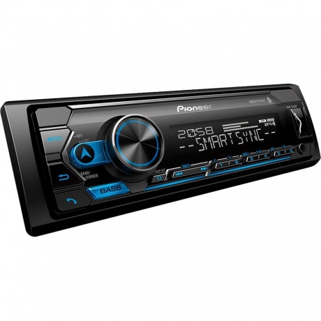 Автомагнитола Pioneer MVH-S325BT 1DIN 4x50Вт 1 ПДУ RDS - фото 2