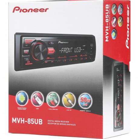 Автомагнитола Pioneer MVH-85UB - фото 5