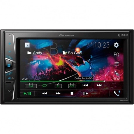 Автомагнитола Pioneer DMH-G225BT 2DIN 4x50Вт 6.2" ПДУ RDS