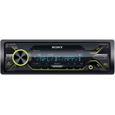 Автомагнитола Sony DSX-A416BT 1DIN 4x55Вт v3.0 RDS - фото 1
