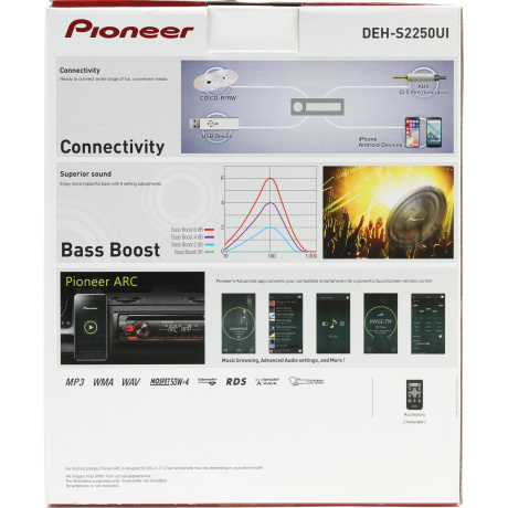 Pioneer DEH-S2250UI Автомагнитола - фото 4
