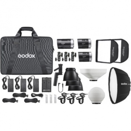 Комплект светодиодных осветителей Godox ML-KIT1 для видеосъемки - фото 1