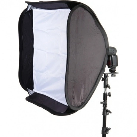 Софтбокс Falcon Eyes EB-060 (60*60cm) с переходником для накамер...