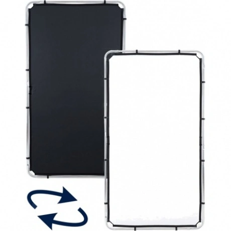 Отражатель Lastolite LL LR81221R SkyRapid Fab Black/White 1.1x2м