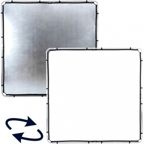 Отражатель Lastolite LL LR82231R SkyRapid Fab Silver/White  2x2м