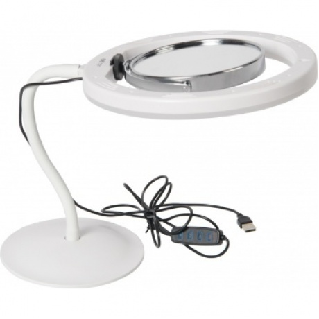 Осветитель кольцевой Falcon Eyes BeautyLight 128B LED - фото 2