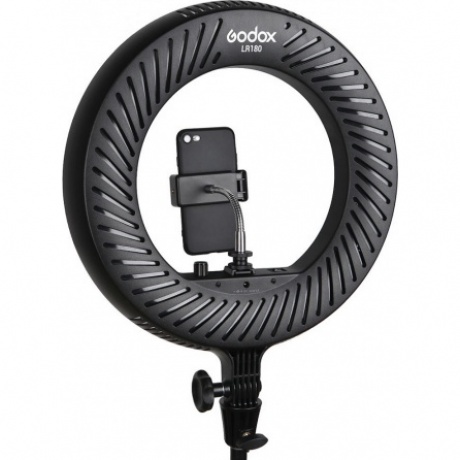 Осветитель кольцевой Godox LR180 LED Black - фото 3