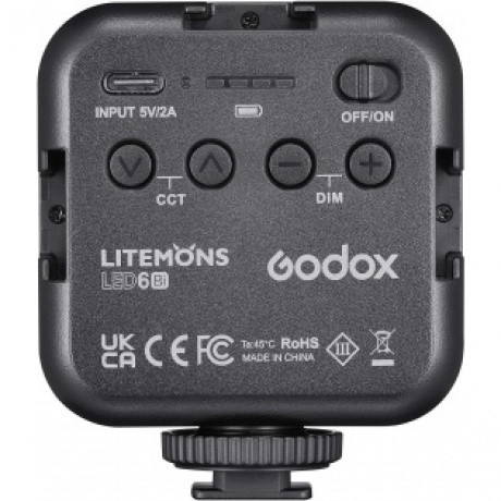 Осветитель светодиодный Godox LITEMONS LED6Bi накамерный - фото 3