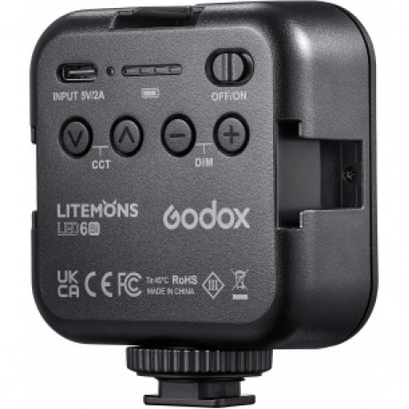 Осветитель светодиодный Godox LITEMONS LED6Bi накамерный - фото 4