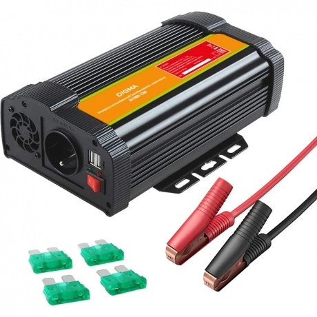 Автоинвертор Digma AI1000-12W 1000Вт
