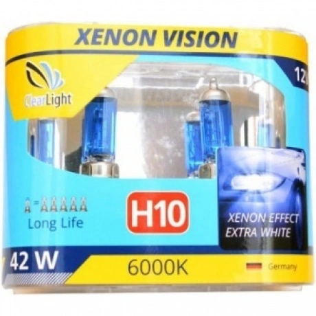 Лампа Clearlight H10 12V-42W  XenonVision (компл., 2 шт.)