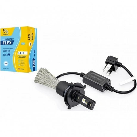 Лампа LED Clearlight Flex H4 3000 lm, 6000K, CLFLXLEDH4-1