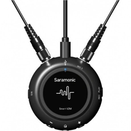 Двухканальный аудиомикшер Saramonic Smart V2M  3.5мм для устройс...