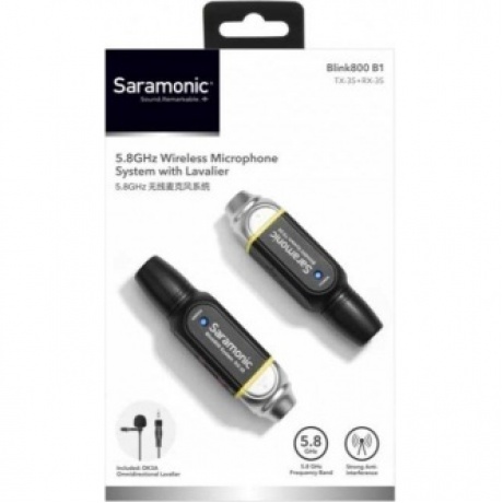 Радиосистема Saramonic Blink800 B1 ресивер RX35 и трансмиттер TX35 - фото 1