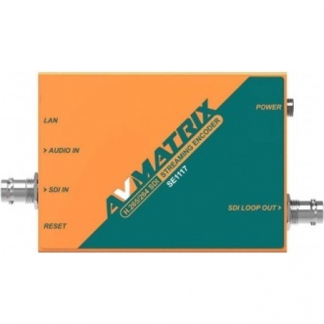 Энкодер AVMATRIX SE1117 H.265/264 SDI для стриминга - фото 2