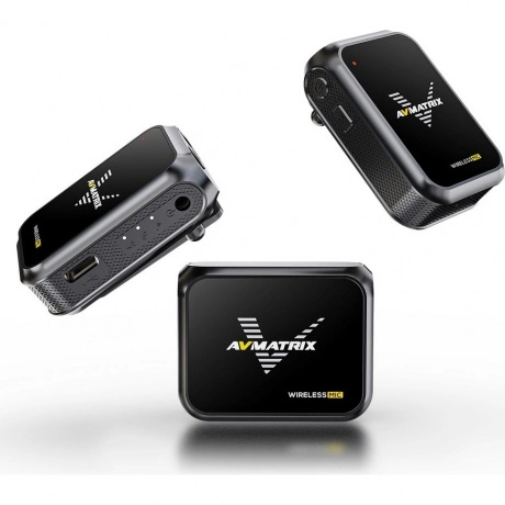 Беспроводная микрофонная система AVMATRIX WM12 DUAL