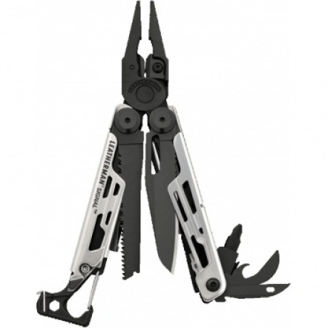 Мультитул Leatherman Signal (832625), 19 функций, серебристо-чер...