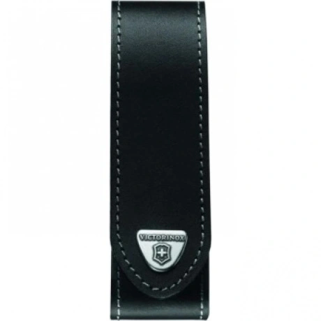 Чехол кожаный Victorinox, чёрный, для RangerGrip 130 мм, на липу...