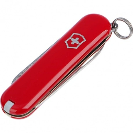 Нож-брелок Victorinox Classic Escort, 58 мм, 6 функций, красный
