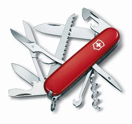 Нож Victorinox Huntsman, 91 мм, 15 функций, красный