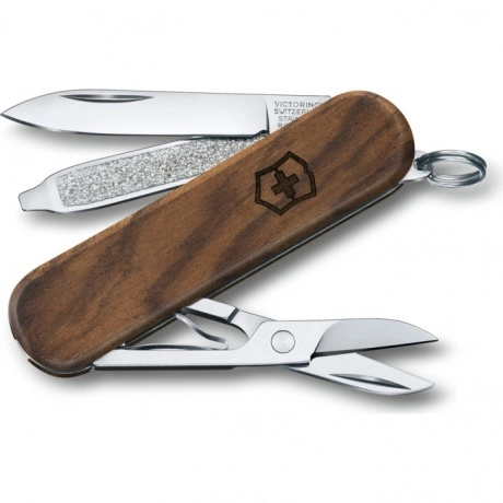 Нож-брелок Victorinox Classic SD, 58 мм, 5 функций, рукоять из о...