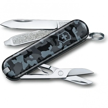 Нож Victorinox Classic, 58 мм, 7 функций, морской камуфляж