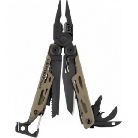 Мультитул Leatherman Signal Coyote 832404, 19 функций