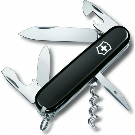Нож Victorinox Spartan, 91 мм, 12 функций, черный 1.3603.3B1