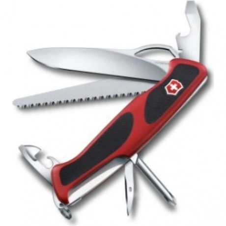 Нож Victorinox RangerGrip 78 0 9663 MC 130мм 12 функц красно-чёр...