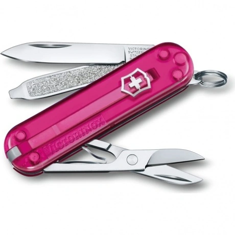 Нож-брелок Victorinox Classic SD Colors, 58 мм, 7 функций, "Cupc...