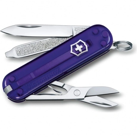 Нож-брелок Victorinox Classic SD Colors, 58 мм, 7 функций, "Pers...
