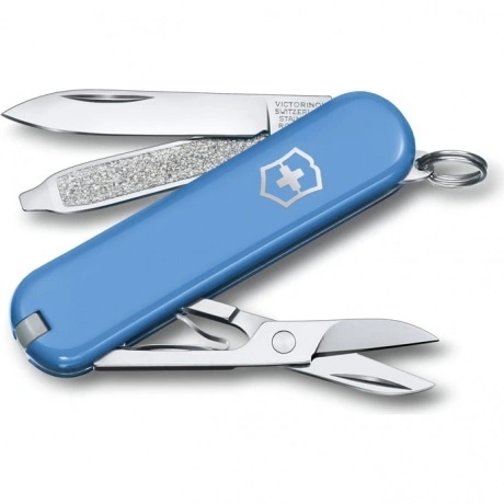 Нож-брелок Victorinox Classic SD Colors, 58 мм, 7 функций, "Summ...