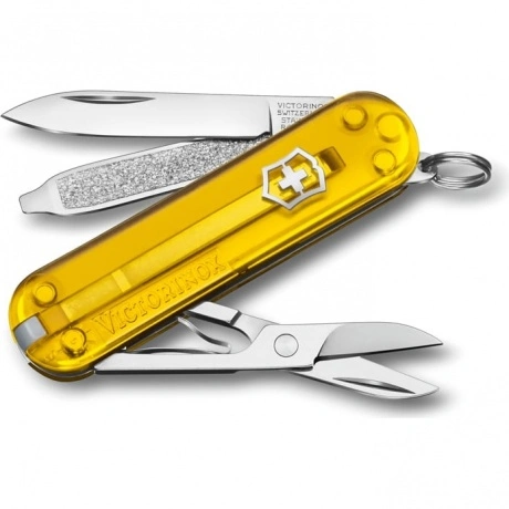Нож-брелок Victorinox Classic SD Colors, 58 мм, 7 функций, "Tusc...