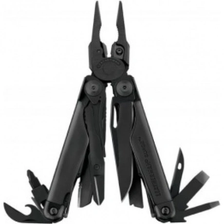 Мультитул Leatherman Surge Black, черный нейлоновый чехол (molle...