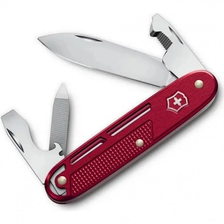 Нож Victorinox Synergy Alox, 163 мм, 9 функций, красный