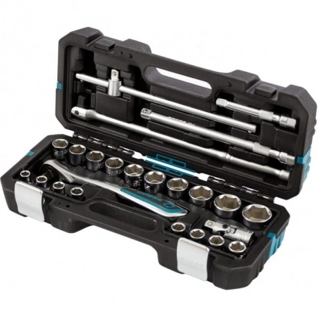 Набор инструментов, 1/2", CrV, 120 зубьев, 24 предмета Gross
