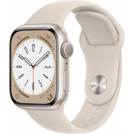 Умные часы Apple Watch Series 8 45mm Sport M/L (MNUQ3LL/A) Starl...